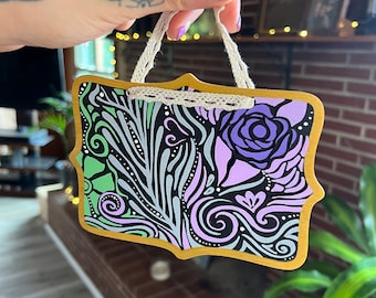 Abstract Floral Painting