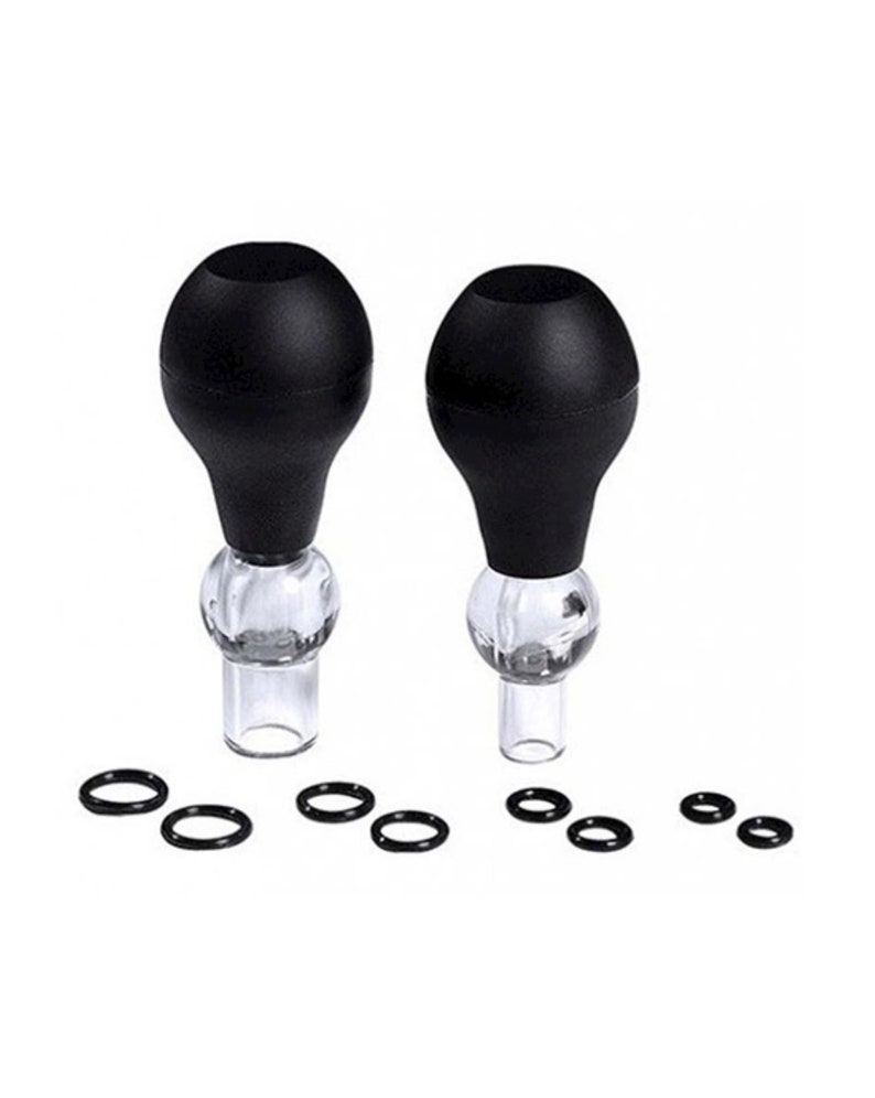 Fake Nipple Piercing Jewelry - Non Piercing Nipple Chains With Crystal Teardrop Design