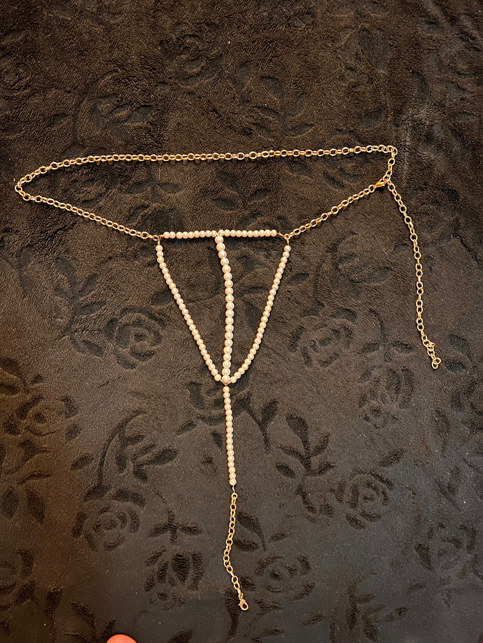 Pearl Panties, Crotchless Panties, Pearl Thong, Crotchless Lingerie, Micro Mini Panties, Pearl G