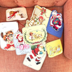 Vintage Homemade Christmas Gift Tags