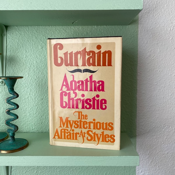 Vintage Book |  Agatha Christie | Curtain | The Mysterious Affair at Styles