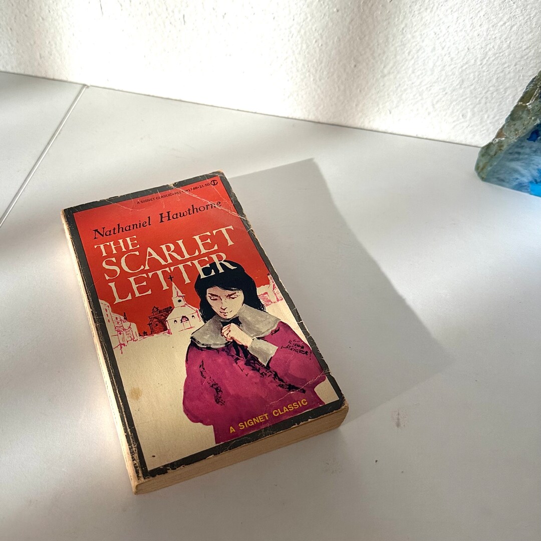 Vintage 1959 the Scarlet Letter by Nathaniel Hawthorne | Paperback - Etsy