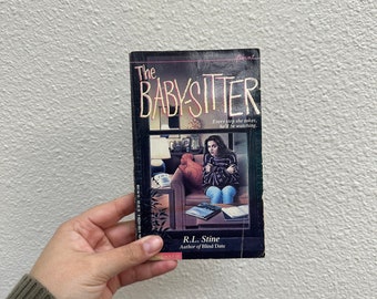 Vintage Paperback, The Babysitter by R.L. Stine