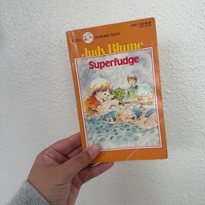 Vintage Paperback Superfudge by Judy Blume