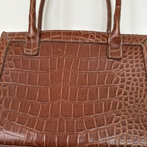 Vintage Liz Claiborne Bag Croc print Small image 6