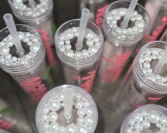 Personalized Pearly Tumbler
