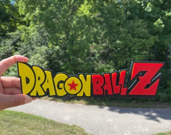 DragonBallZ Sign | Personalized | Fridge Magnets | Retro Logo