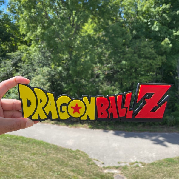 DragonBallZ Sign | Personalized | Fridge Magnets | Retro Logo