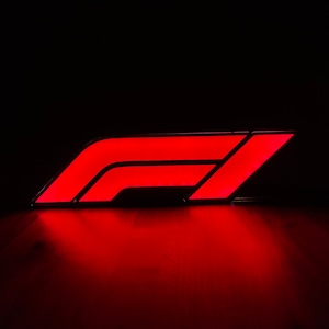 Formula 1 LED Sign | Display Shelf