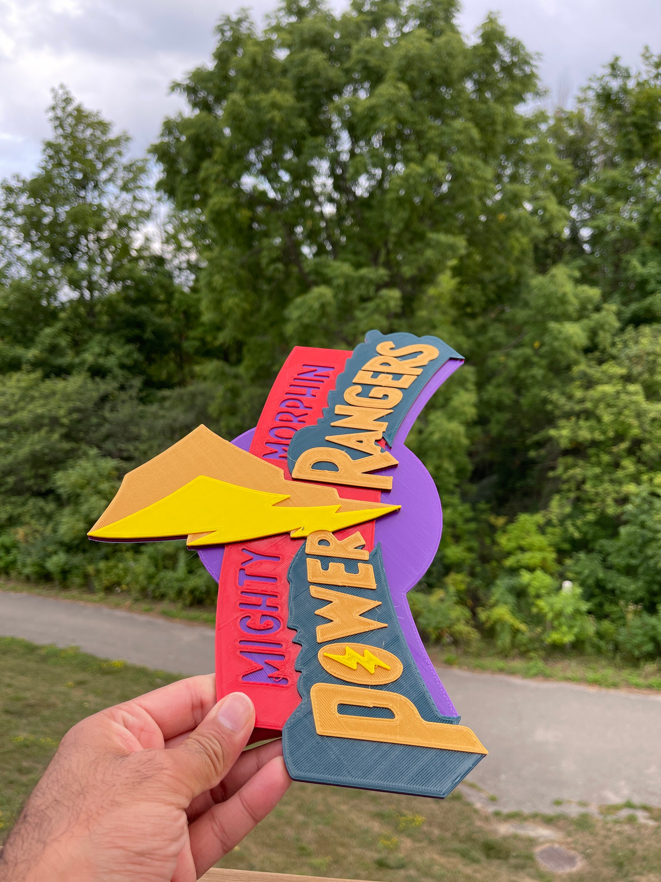 Power Rangers Sign Retro Logo Fridge Magnet - Etsy Canada