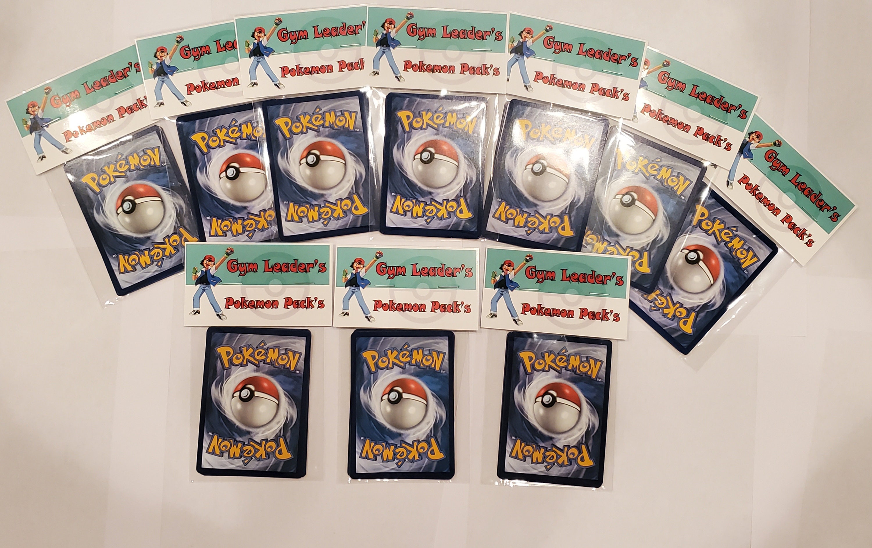 10 Pack Pokemon Party Favor Collector Packs birthday Gift Etsy