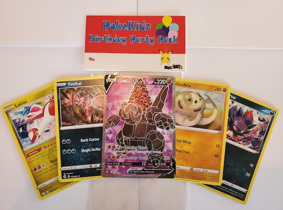 15 Pack Bundle of Pokemon Happy Birthday Party Favor Packs (15 Packs of 5 Pokemon Cards) - Etsy 15 Pack Bundle of Pokemon Happy Birthday Party Favor Packs (15 Packs of 5 Pokemon Cards) - Etsy