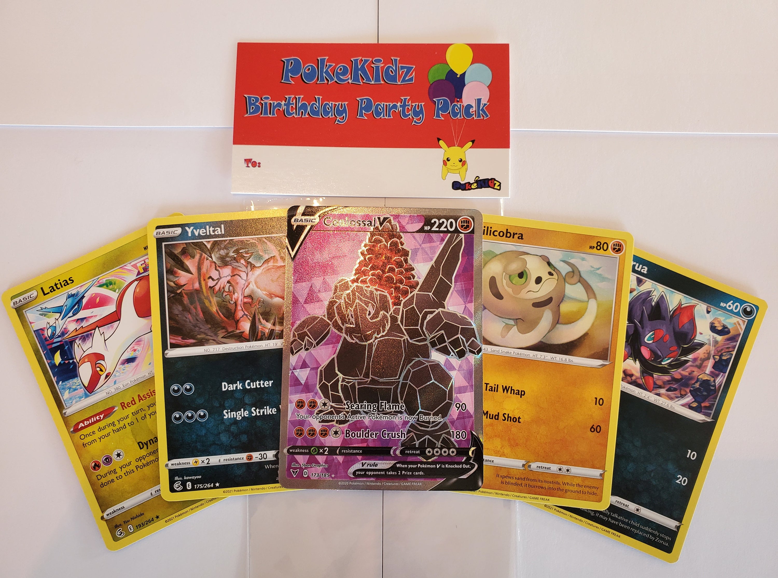 15 Pack Bundle of Pokemon Happy Birthday Party Favor Packs 15 Packs of