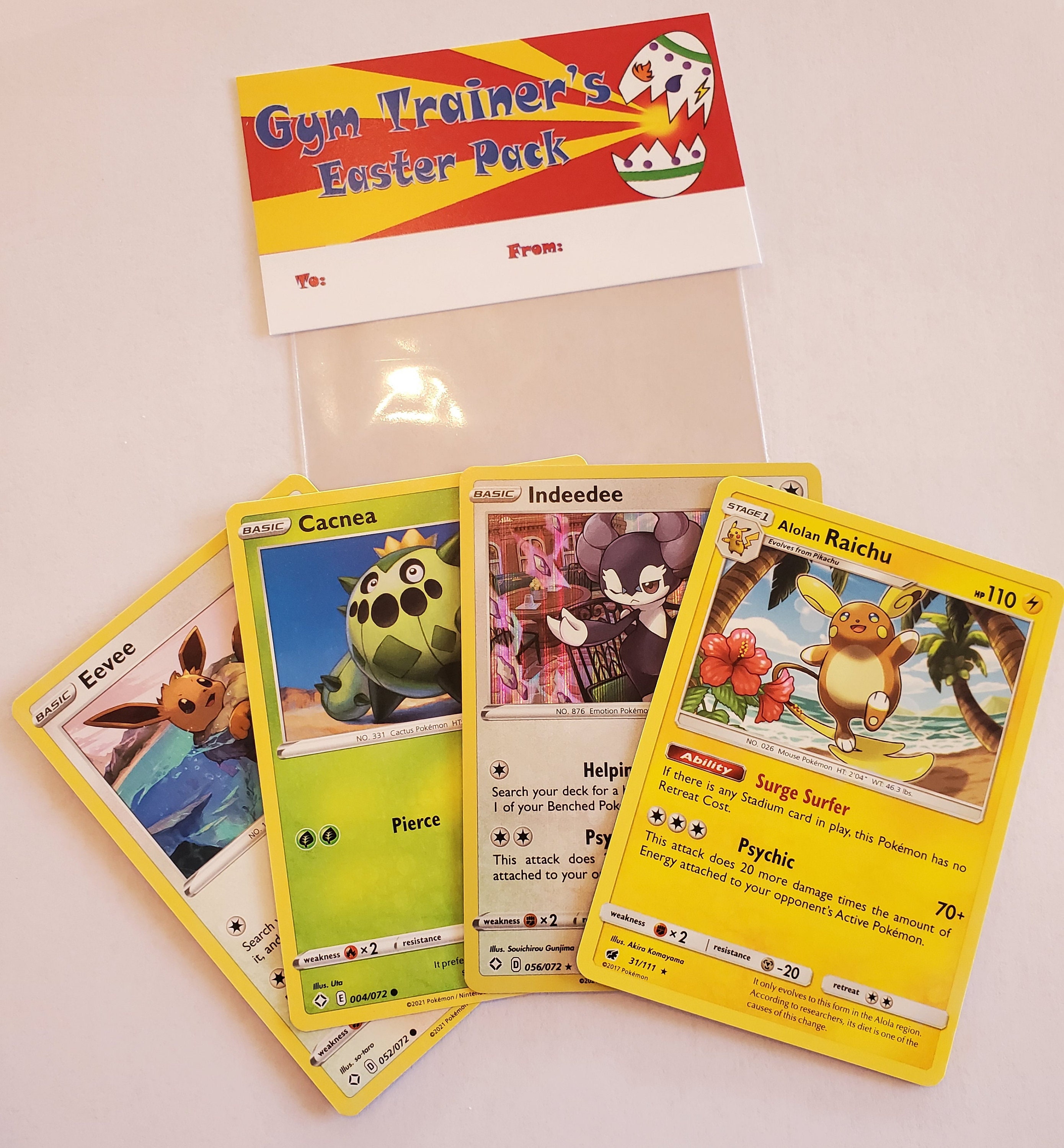 Pokemon Easter 10 Pack Bundle: Easter Basket & Egg Hunt Bundle (10 Four Card  Pokemon Easter Packs) - Etsy