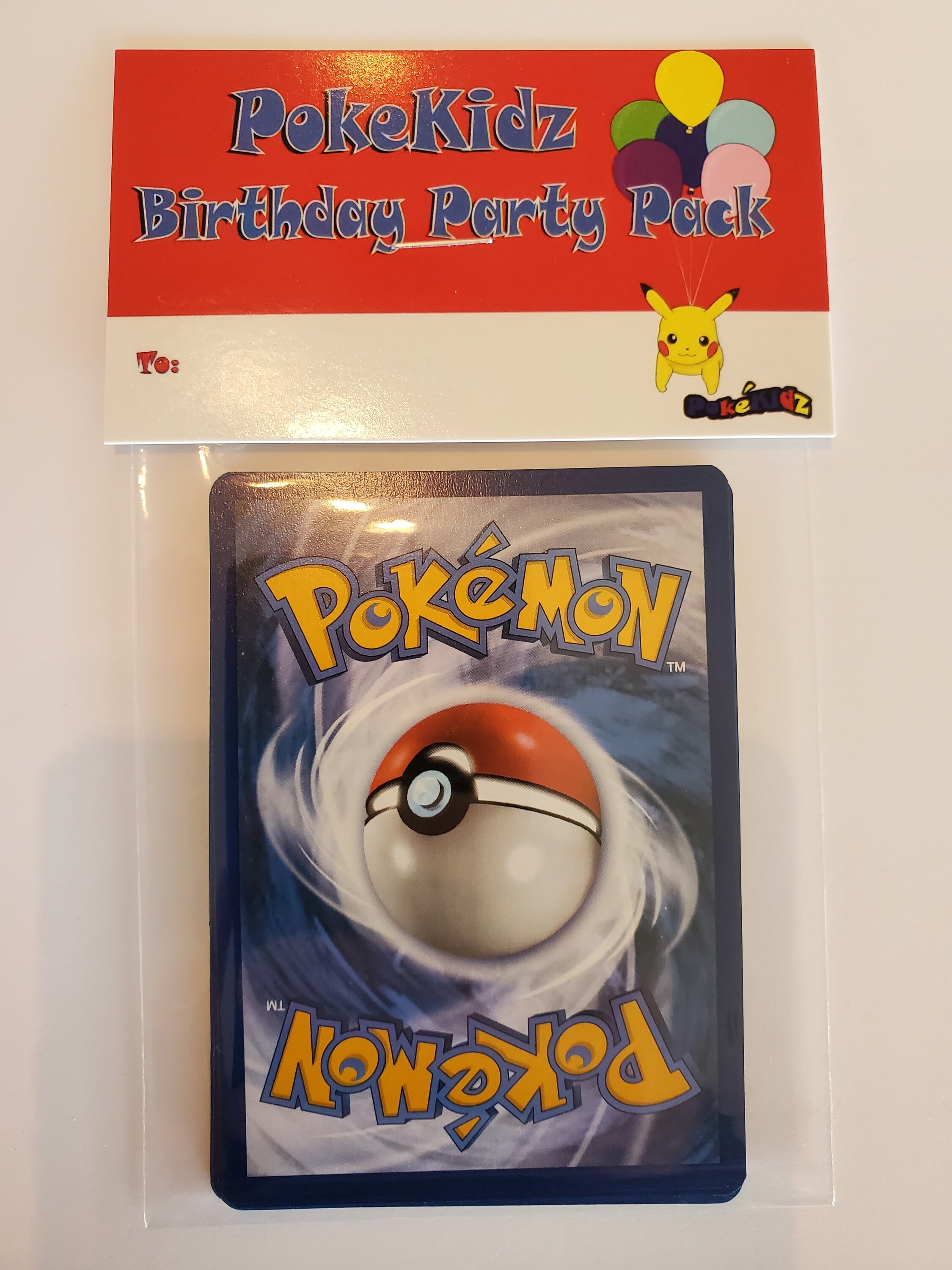 15 Pack Bundle of Pokemon Happy Birthday Party Favor Packs 15 Packs of