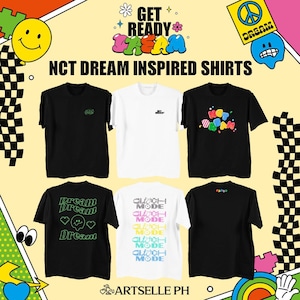 NCT ドリームシャツ ポップアップストア ゲットレディドリーム TDS2 ワールドツアー MD インスパイア KPOP コンサート Tシャツ