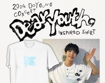 Chemise NCT 127 Doyoung Dear Youth Inspired KPOP T-shirt de concert