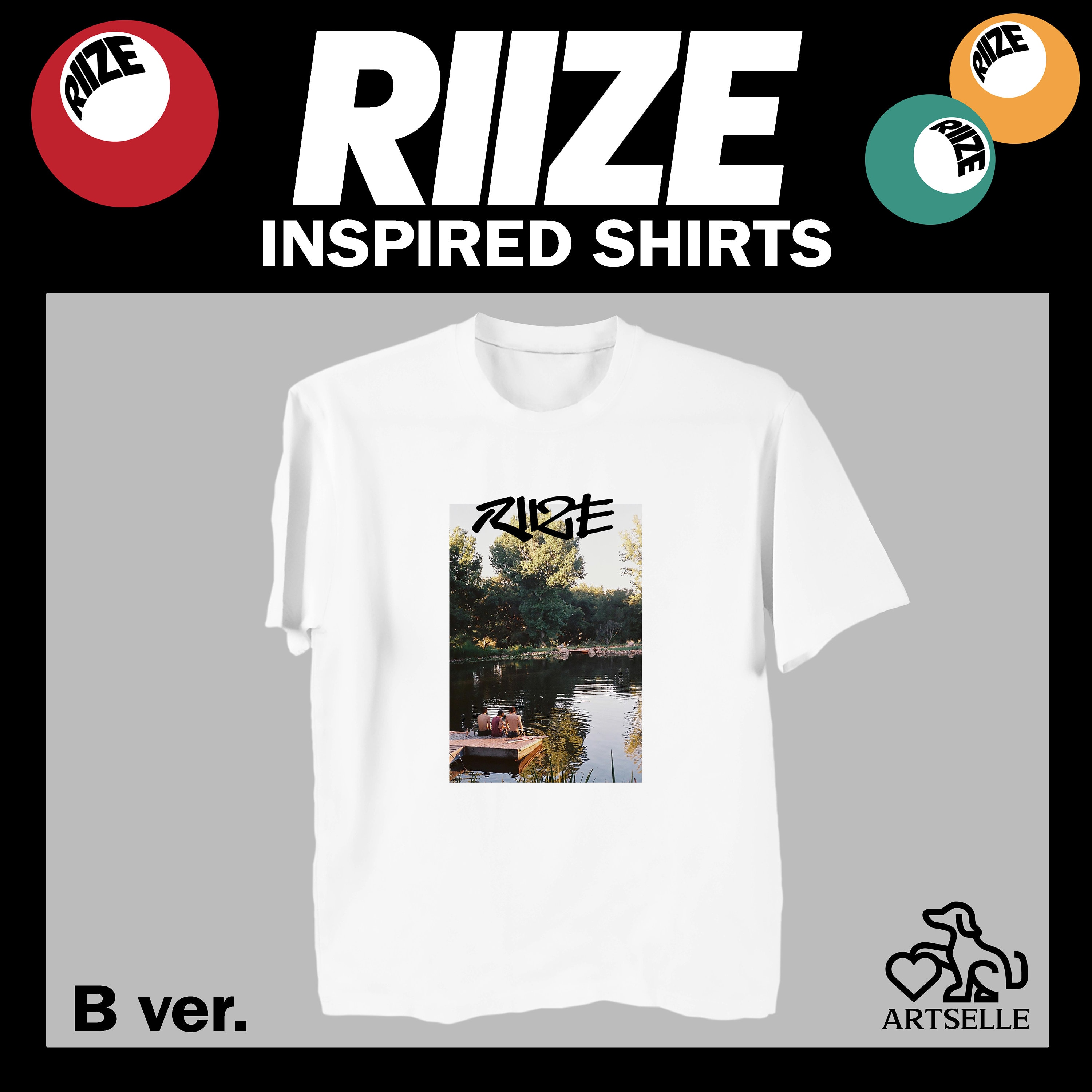 RIIZE ホールツアー　Tシャツ　drawing RIIZING DAY 未開封］RIIZE ライズ Tシャツ drawing 絵 RIIZING DAY ホール