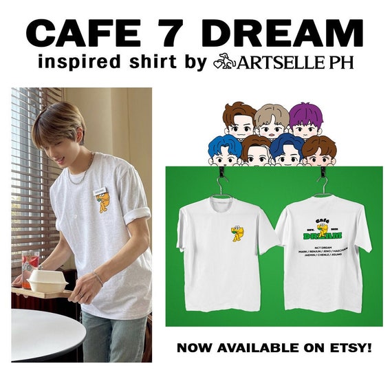 NCT Dream Shirt Cafe 7 Dream T Shirt Inspired K-POP Tee - Etsy