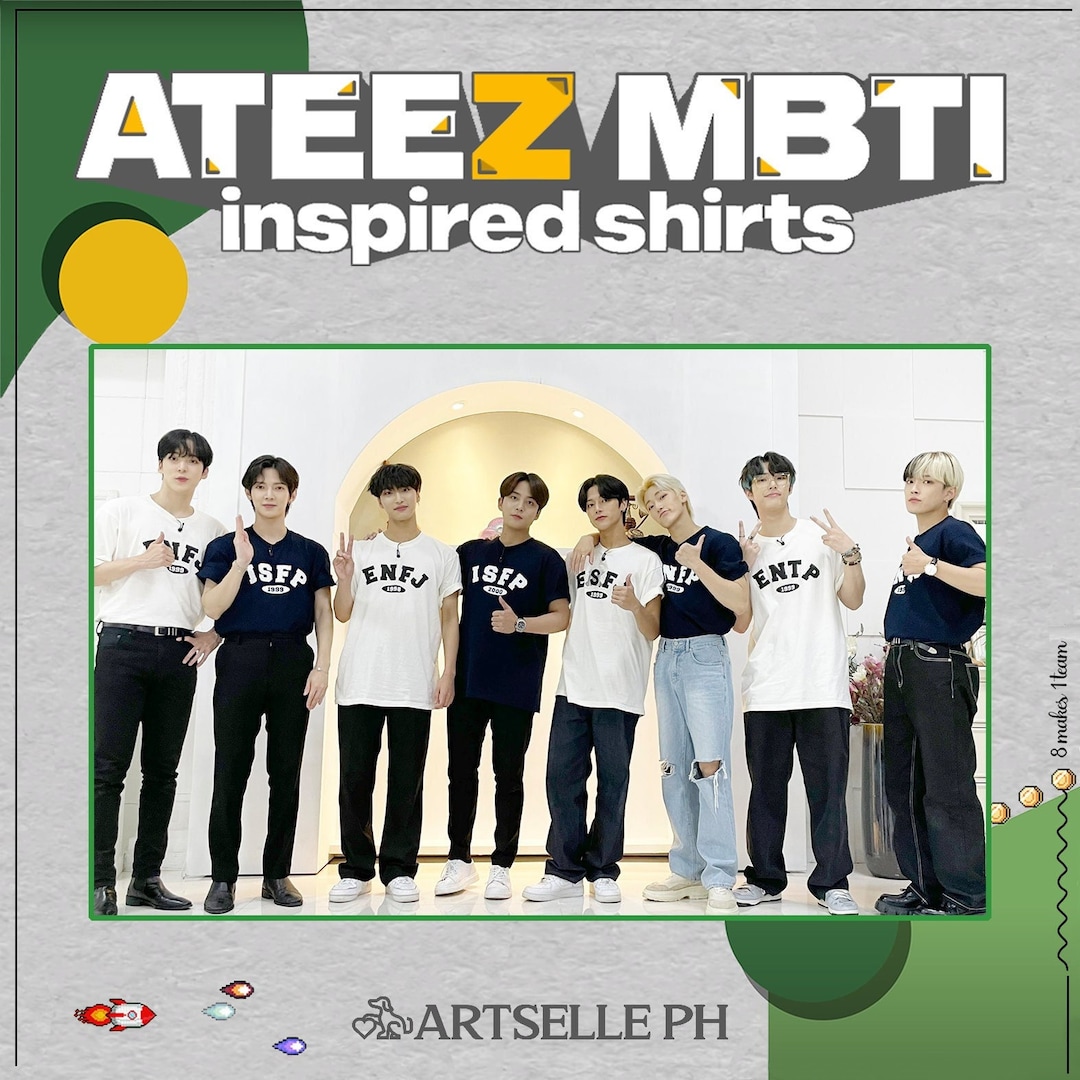 ATEEZ Shirt WANTEEZ MBTI T Shirt 에이티즈 Customized T-shirt
