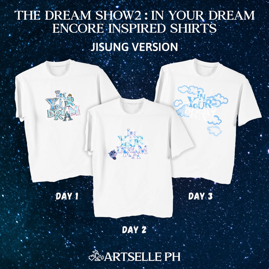 NCT Dream JISUNG in Your Dream Encore Shirt Embossed TDS2 T
