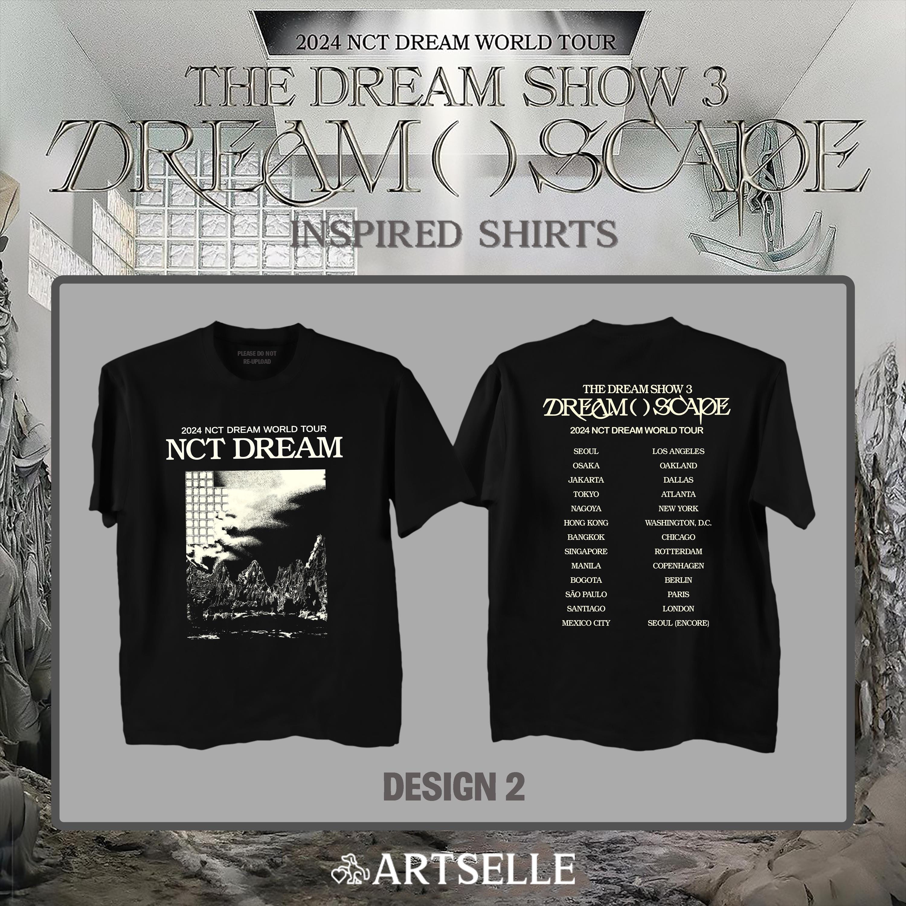 NCT Dream Shirt TDS3 the Dream Show 3 T-shirt in LATAM Latin