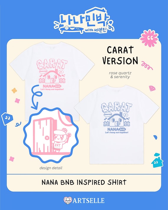SEVENTEEN Nana BNB Inspired Shirt Carat Version MD - Etsy