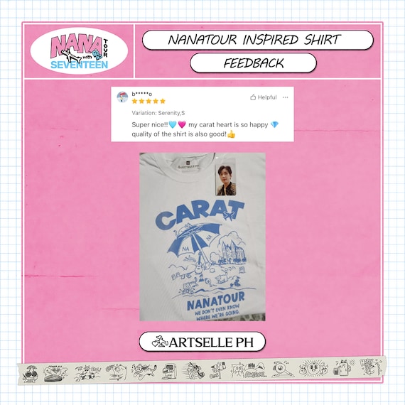 NANA TOUR エスクプス　Tシャツ　Italy ver NANA TOUR with SEVENTEEN Official Merch (Italy Ver) | Kgifts