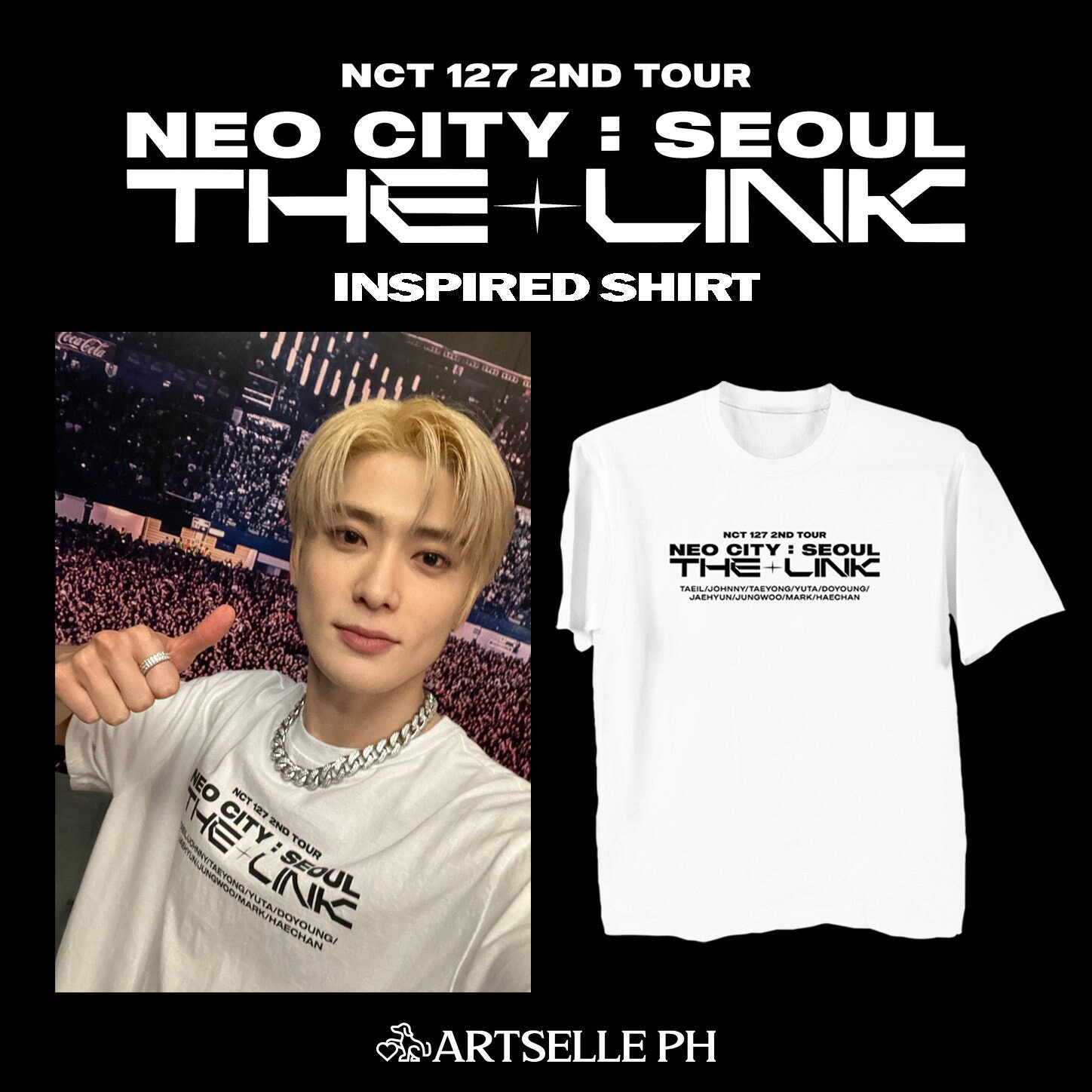 NCT 127 Shirt Neo City Seoul T Shirt the Link in Seoul T-shirt Inspired  K-POP Concert Tee - Etsy