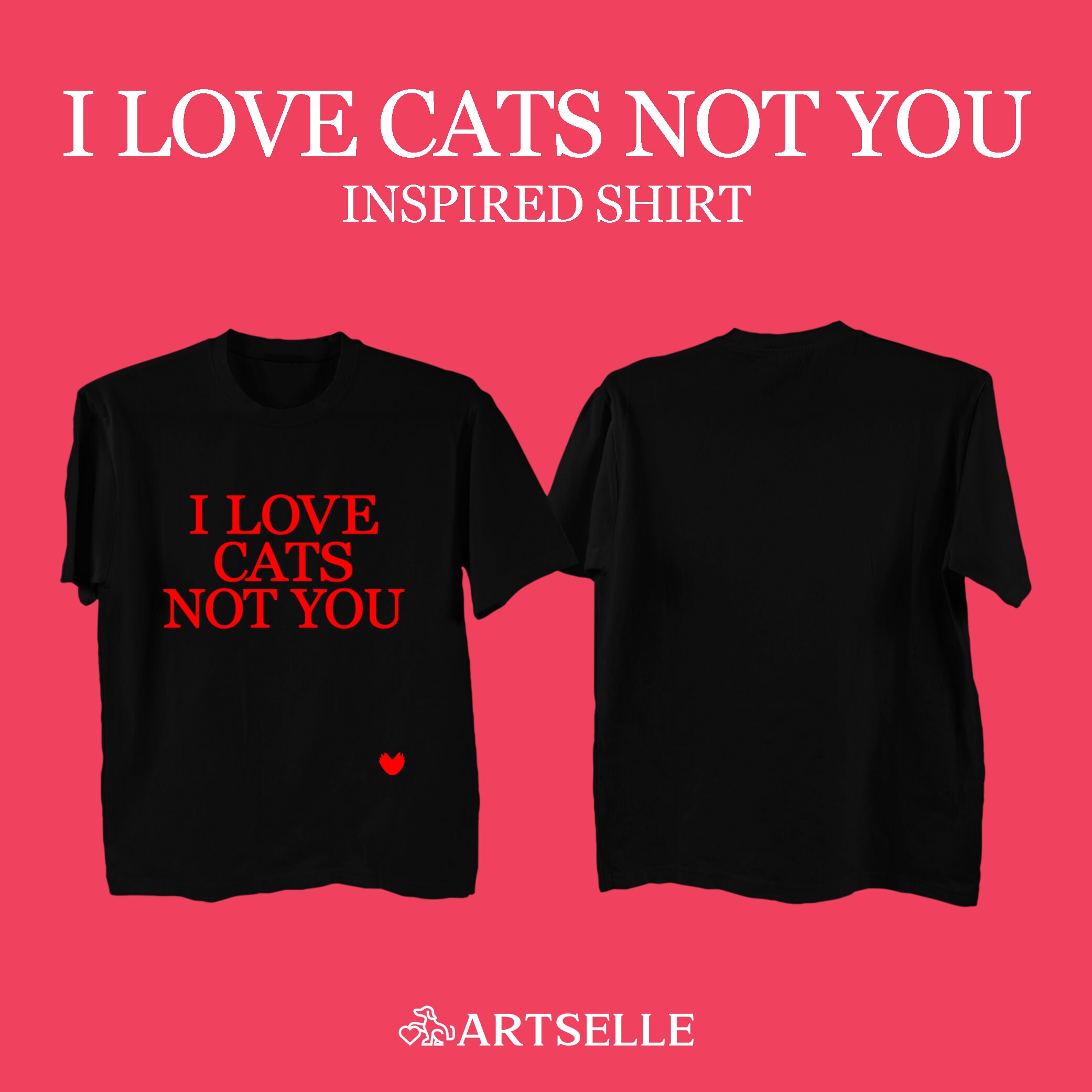 NCT Dream Jaemin Shirt I Love Cats Not You Inspired K-POP T