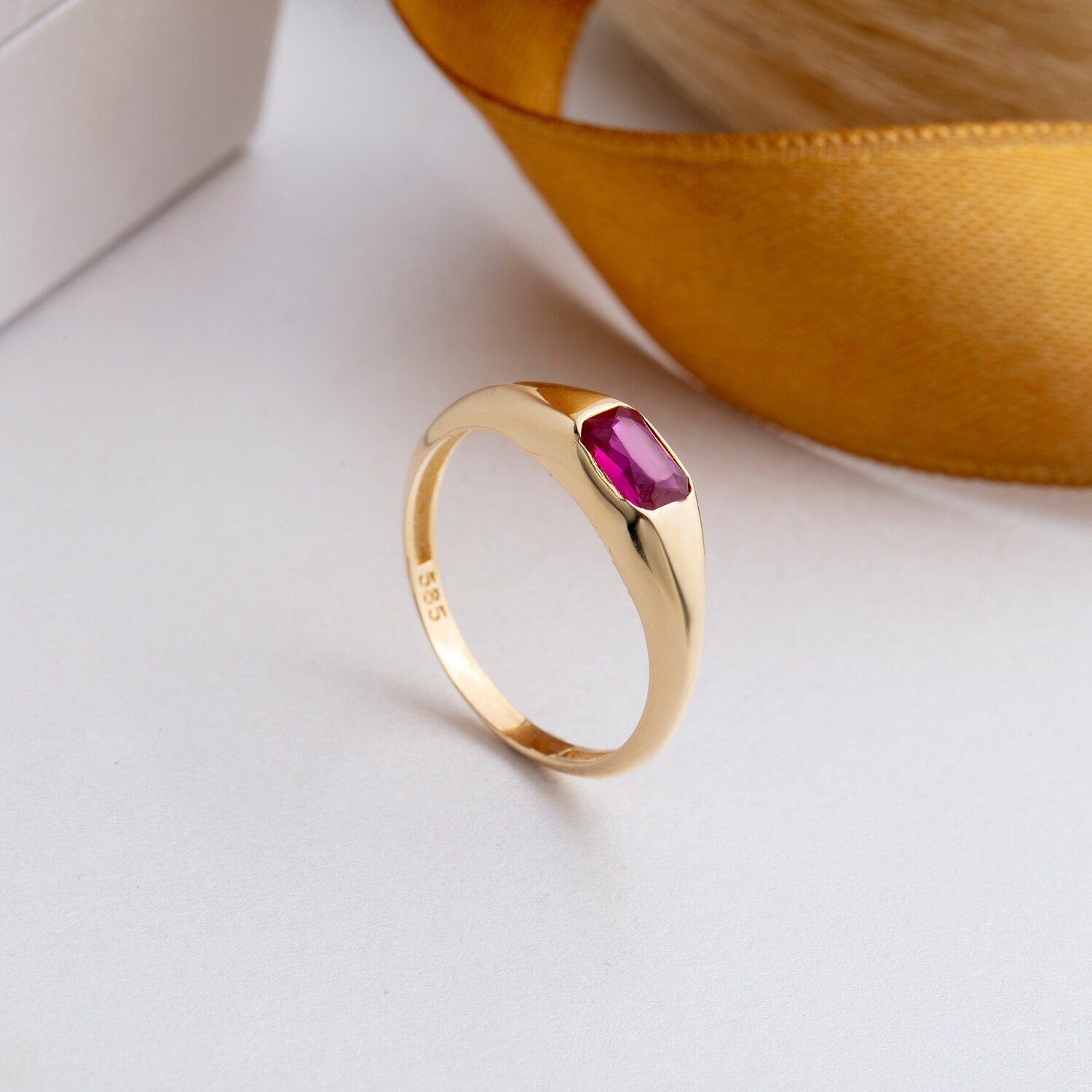 Diamond Ruby Ring – Khanna Jewellery