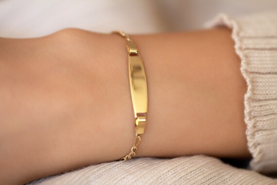 Infant nameplate bracelet sale