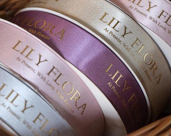 100 yards Custom Metallic Lurex Ribbon for Flower Wrapping