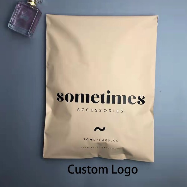 Custom Poly Mailer Color Logo Etsy