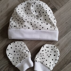 Ensemble bebe bonnet et mitaines 0 3 ans mitaines et bonnet pour bebe cadeau pour bebe cadeau pour nouveau ne mitaines pour nouveau ne cadeau de baby shower mitaines et bonnet panda Etsy France