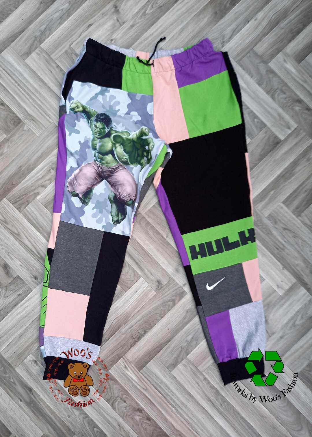 Reworked Sweatpants Reworked Joggers Upcycled Joggers - Etsy UK