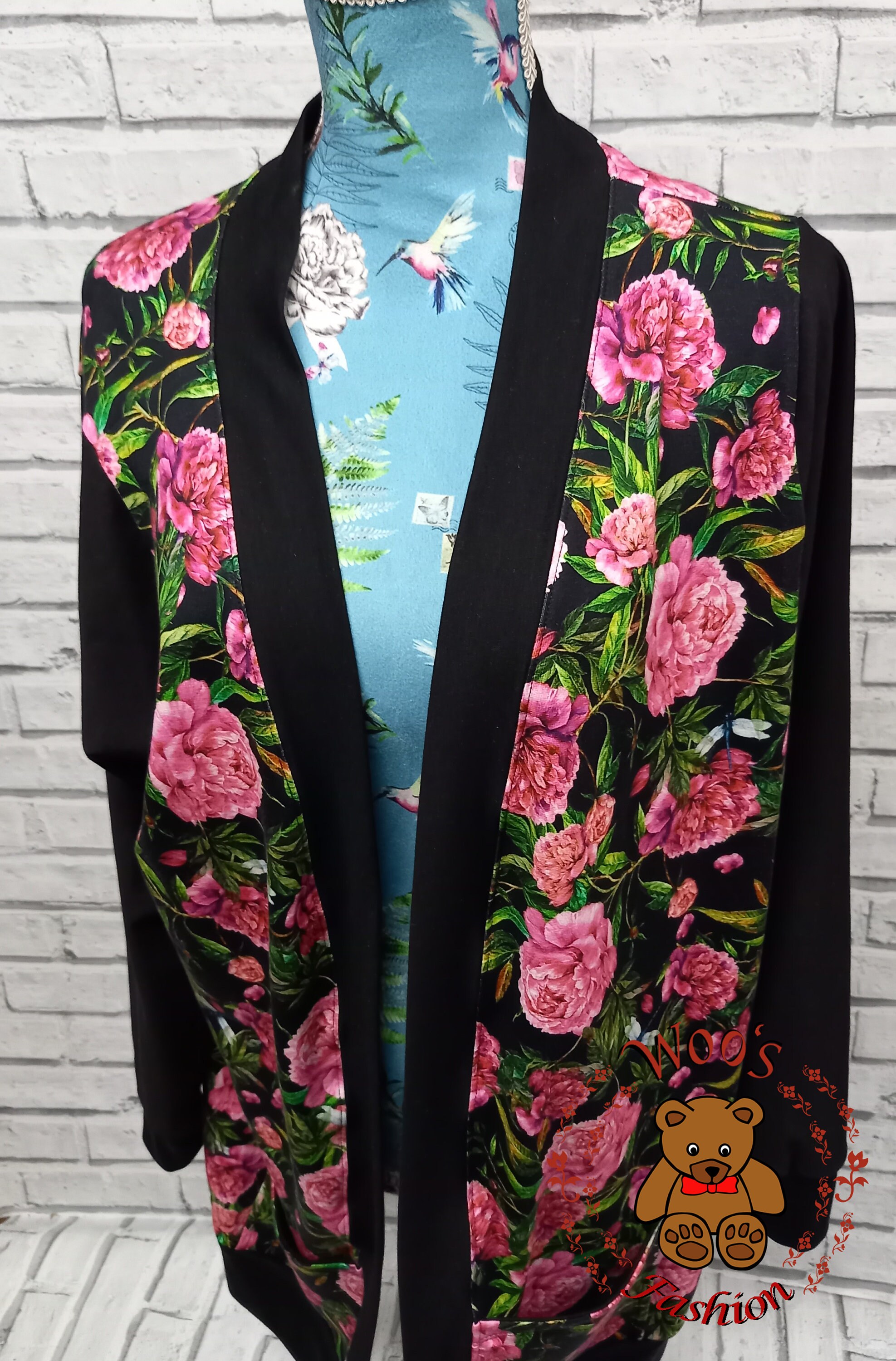 floral cardi