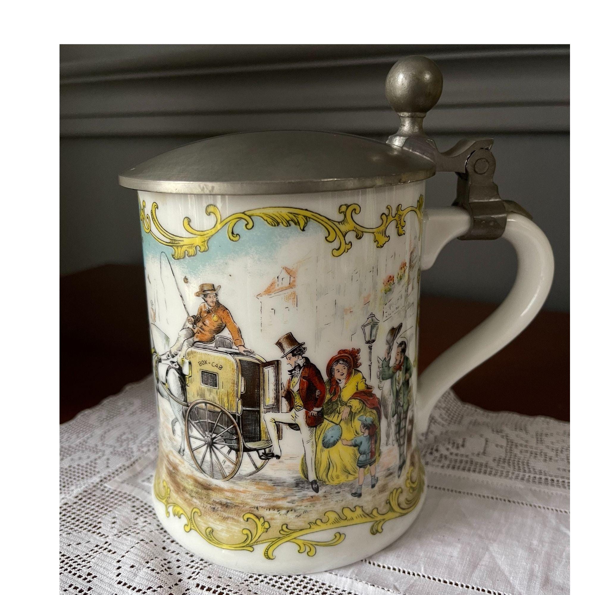 Antique beer mug - Etsy 日本