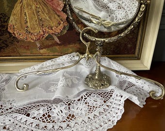 Brass Bridal Hanger, Wedding Hanger for Bride, Wedding Dress Hanger, Handmade Bridal Gift