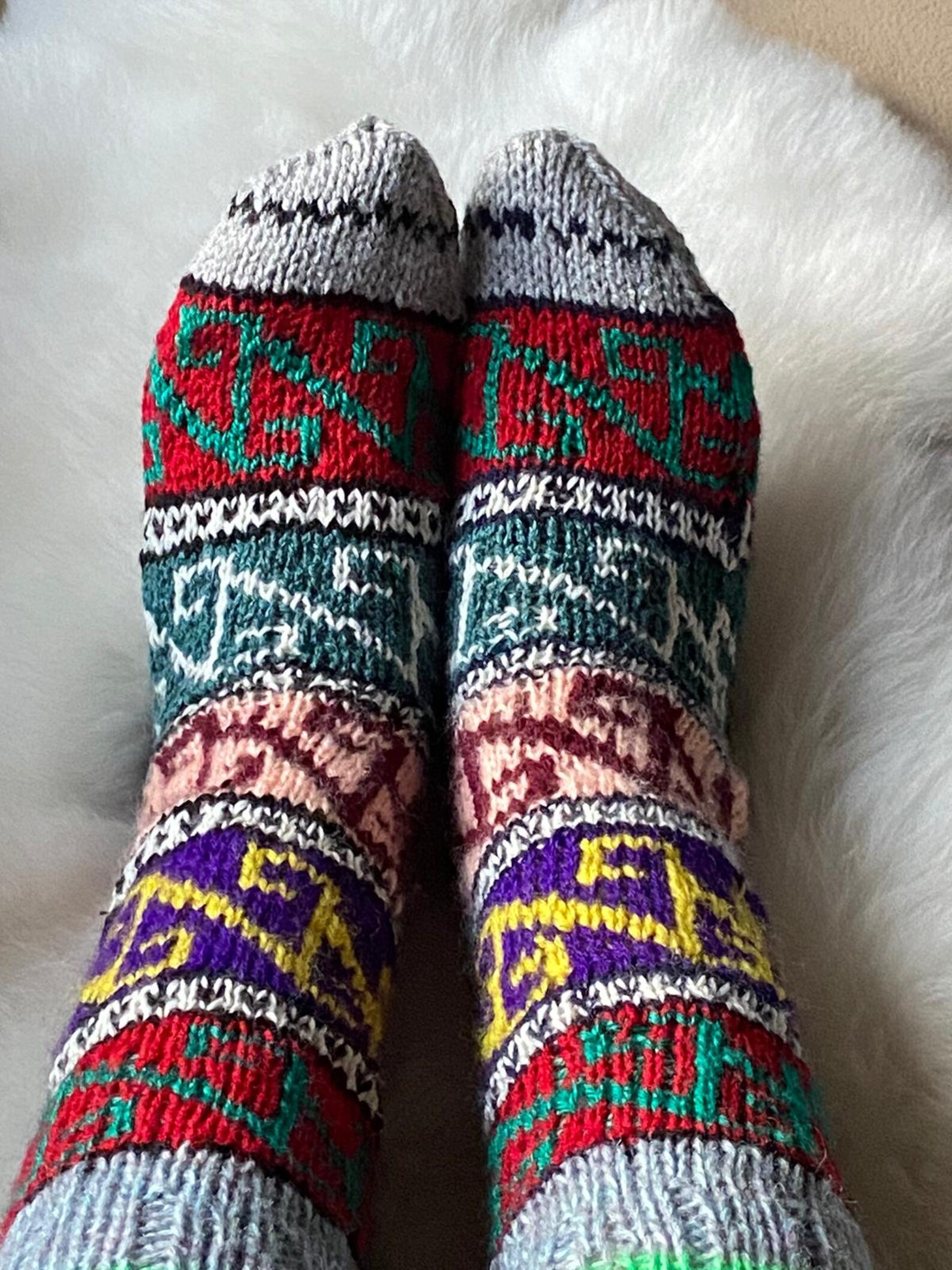 Handmade Socks FairTrade Socks Hand Knitted Socks for Etsy