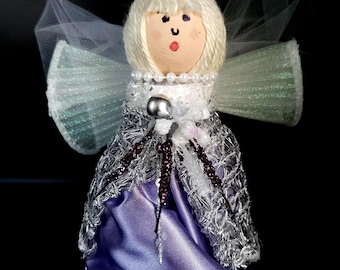 Hand crafted angel ornament