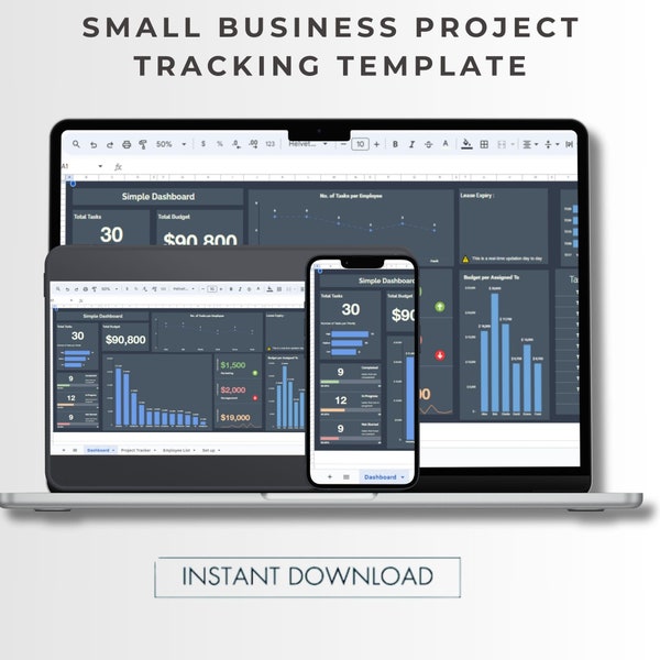 Google Sheets, Bookkeeping Template and Business Tracking for Small Business: Inventory, Sales, Order Tracking and Price Calculator