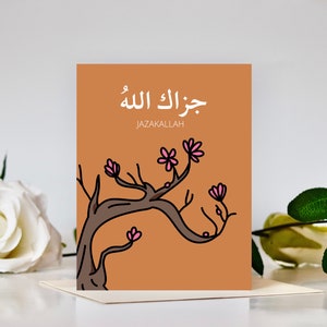 Tarjeta de agradecimiento - Árbol
