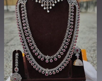 American Diamond Set - Etsy Australia