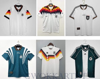 Retro Deutschland WM 1990 MATTHÄUS Retro Jersey Deutschland Retro WM Trikot Vintage Fußball Trikot Deutschland WM 1990
