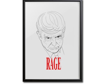 RAGE - Printable Digital Download, Instant Download