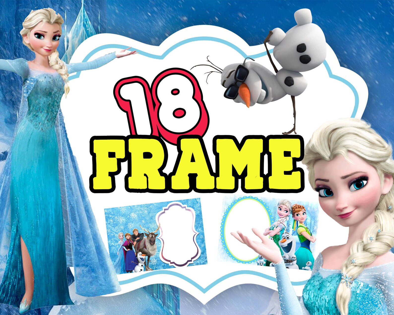 Free Free Layered Elsa Svg 740 SVG PNG EPS DXF File