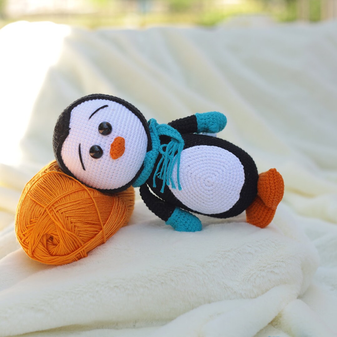 Crochet Pattern Of Penguin Amigurumi Etsy