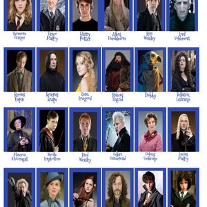 Guess Who Harry Potter Theme PDF DOWNLOAD | Etsy