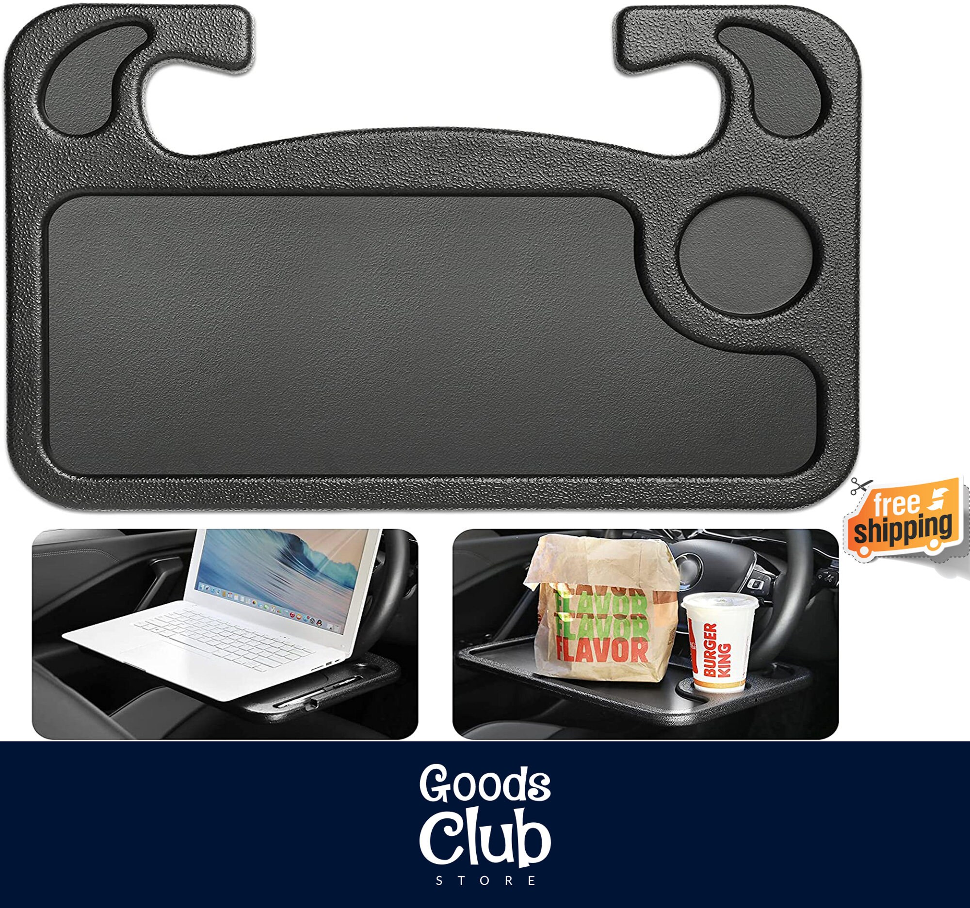 1pcs Laptop Steering Wheel Desk Trading car Eating Tray cup Etsy